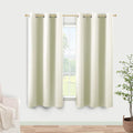KOUFALL Short Curtains 45 Inch RV Camper Small Window Curtains, 2 Panels Set by KOUFALL