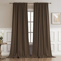 Blackout Curtains/Drapes 108 Inches Long, 2 Panels, 52x108 | Light Blocking by DUALIFE