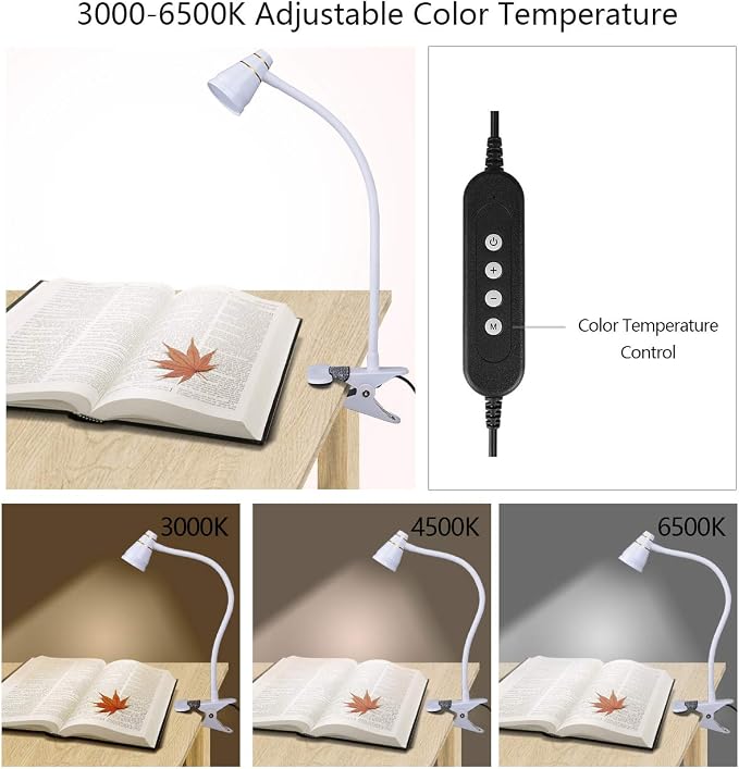 LED Clip Desk Lamp, Headboard Light - Image 2