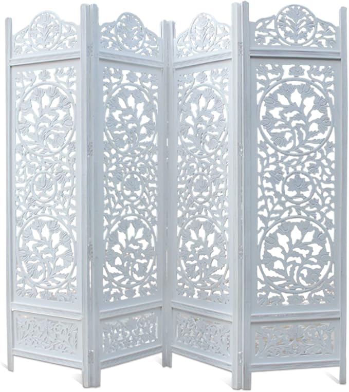 COTTON CRAFT Room Divider Wood Screen by COTTONCRAFT