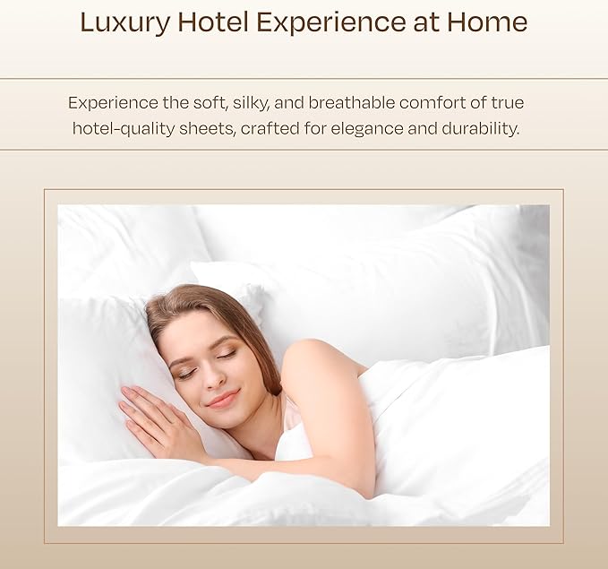 California Design Den Luxury 100% Cotton Sheets King Size Sheet Set - Buttery Soft 800 Thread Count Sateen, Deep Pocket Bedding Set - Grey