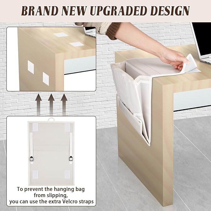Bedside Caddy Organizer for Dorm Bed Rails - Image 5