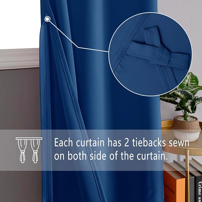DWCN Blackout Curtains for Bedroom - Image 3