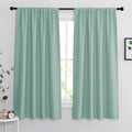 RYB HOME Blackout Curtains for Bedroom Living Room Nursery 63 inches Long | by RYBHOME