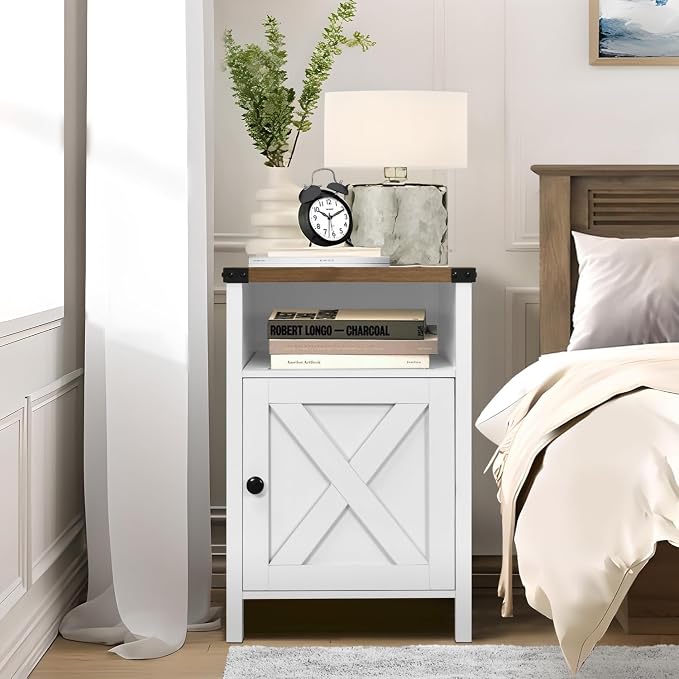 Farmhouse End Table, Nightstand - Image 2
