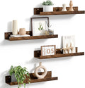 upsimples 4 Pcs 15" Acrylic Shelves by upsimples