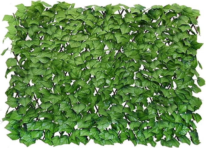 Expandable Faux Ivy Fence Privacy Screen by Unknown