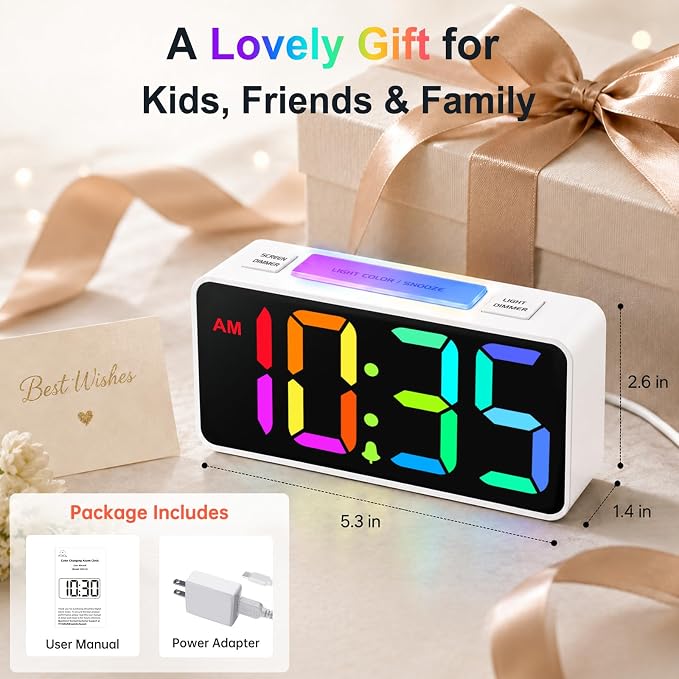 DreamSky Small Digital Alarm Clock - Image 8