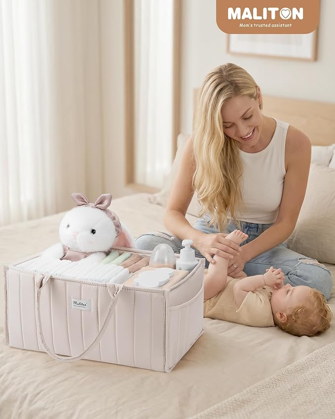 Maliton Baby Diaper Caddy Organizer - Image 2