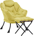Lazy Chair with Ottoman, Comfy Reading Chair, Lounge Chair by Aunekiv