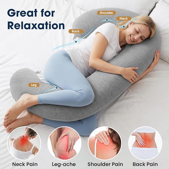 TranquilRelax C Shaped Body Pillow - Image 3
