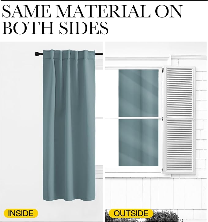 NICETOWN Blackout Curtain Panels - Image 6