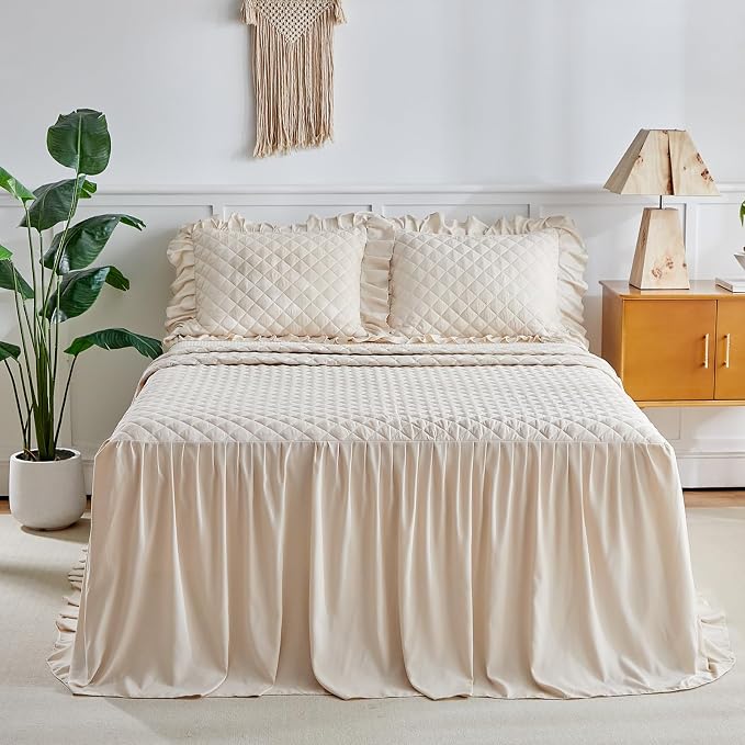 Ruffle Skirt Bedspread Set - Image 3