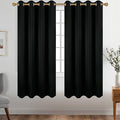 Diraysid Black Grommet Blackout Curtains by Diraysid%2C+refresh+your+life