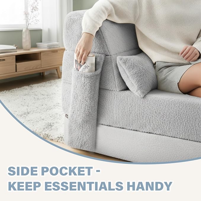 Convertible Folding Sofa Bed Single Size - Image 5