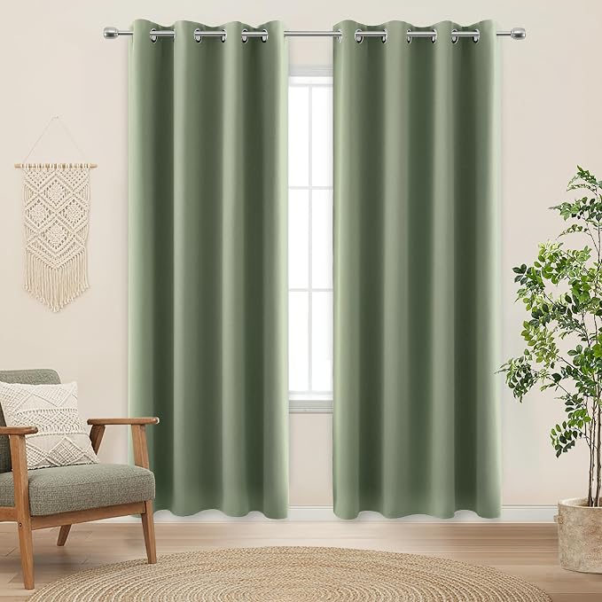 KOUFALL 78 Inch Closet Curtains - Image 3