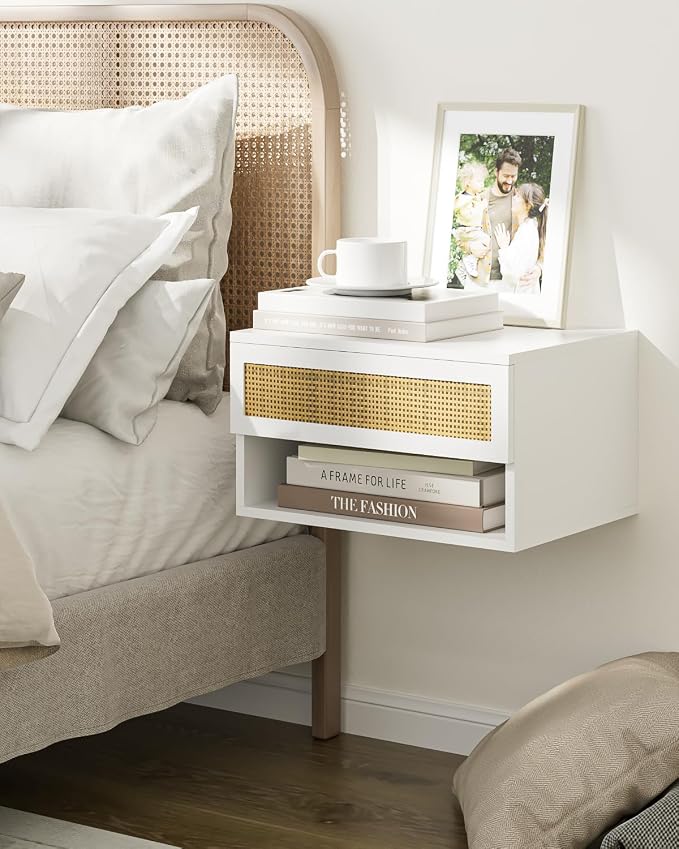 Modern Floating Nightstand by Aienvey