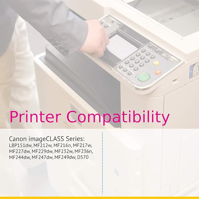 CS Compatible Toner Cartridge Replacement for Canon 137 9435B001 Black Canon ImageClass LBP151dw MF212w MF216n MF217w MF227dw MF229dw MF232w MF236n MF244dw MF247dw MF249dw D570