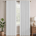 Deconovo Back Tab and Rod Pocket Curtains Blackout Curtains Thermal Insulated by Unknown