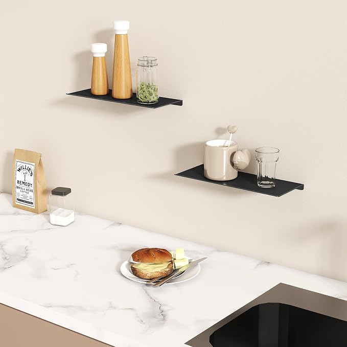 MKO 2 Pack 12" Floating Shelves - Image 9