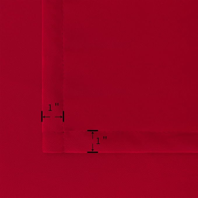 BGment Red Blackout Curtains 84 Inch Length - Image 6