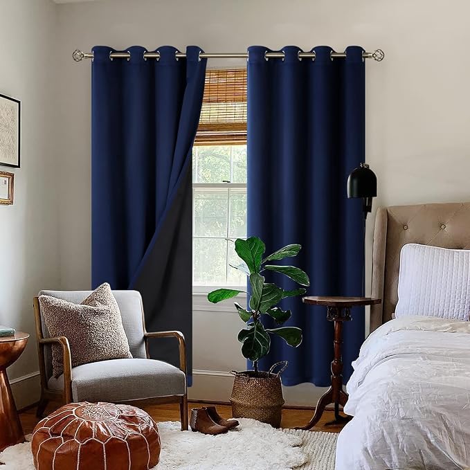 BGment Thermal Insulated 100% Blackout Curtains - Image 2