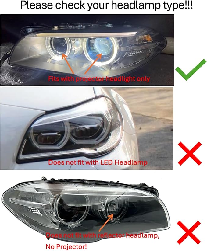 SOCAL-LED LIGHTING 63117316187 Xenon Headlight Driver Control Module Unit 7355073 Fits for BMW 528i 535d 535i 550i 2014-2016
