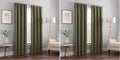 Eclipse Kendall Modern Blackout Thermal Rod Pocket Window Curtain by EclipseCurtains