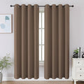 CUCRAF Khaki Blackout Curtains 72 inch Length 2 Panels Set, Room Darkening by CUCRAF