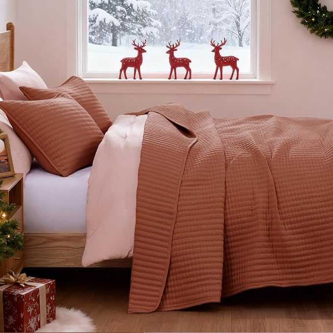 King Size Quilt-Lightweight Bedspreads King Quilt Bedding Set | Soft Coverlet - Image 5