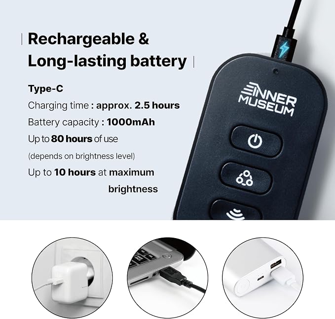 Clip-On Light for Clothes with Portable Case – Book Light, USB Rechargeable LED - Image 9