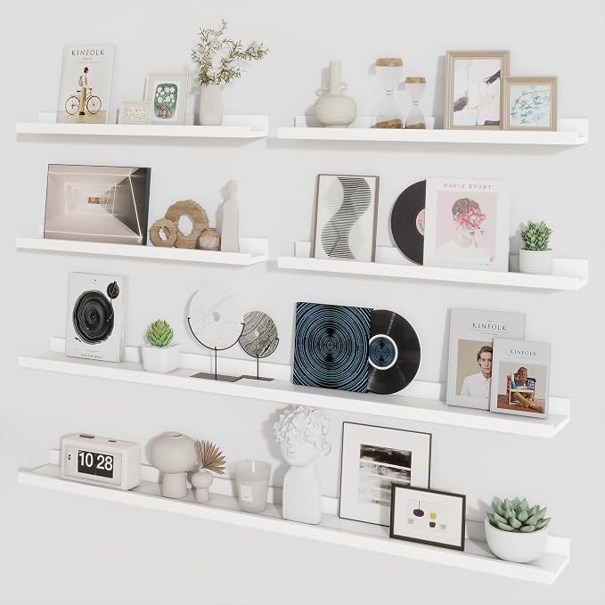 Picture Ledge Shelf, Floating Shelves by Axeman