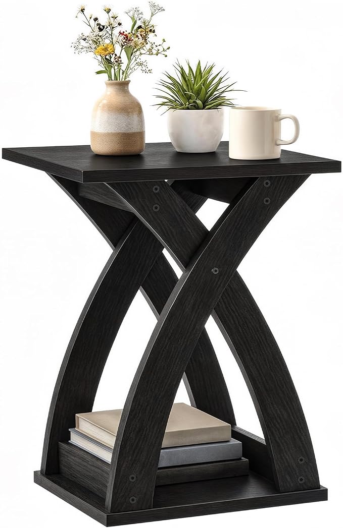 HOOBRO End Table Living Room, Narrow Side Table by HOOBRO