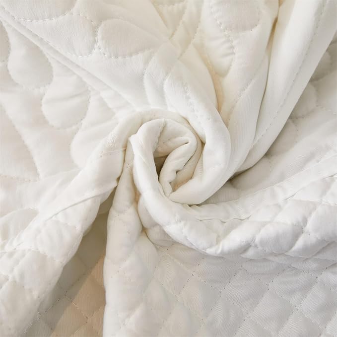 Cmfshape Oversize King Bedspread 128"x120", 3 Piece California King Quilt - Image 6