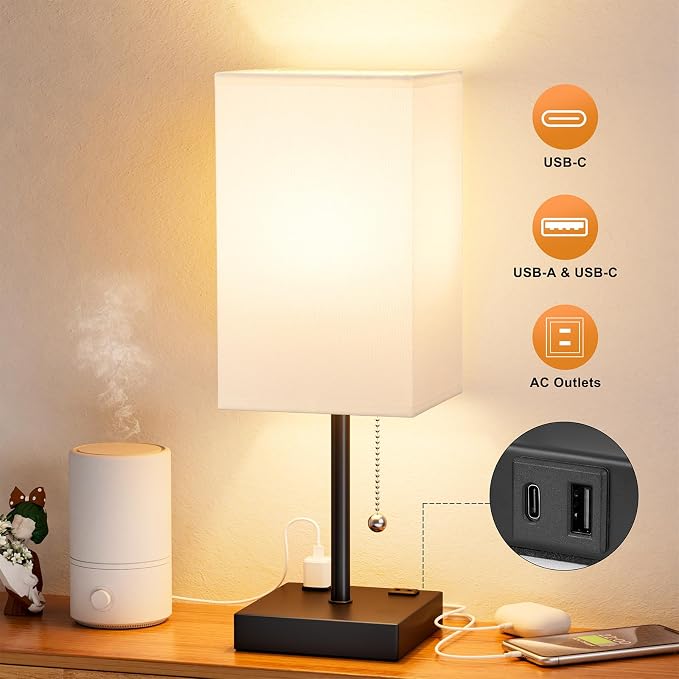 Bedside Lamp for Bedroom - Image 4