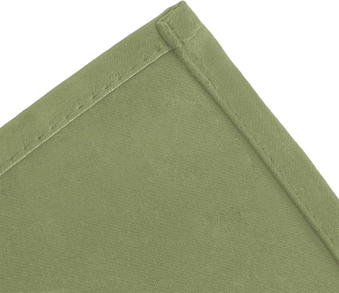 Sage Green Thermal Blackout Curtains/38 x 84 Inch/Set of 2 Panels Room - Image 7