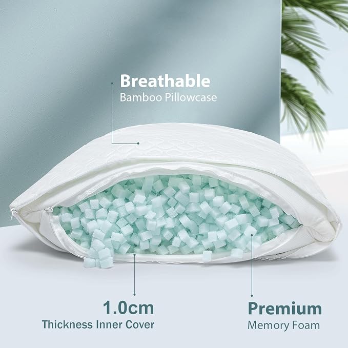 Extra Long Body Pillow Memory Foam 160x50cm – Body Pillows - Image 2