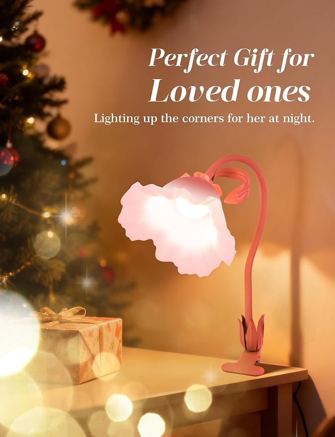 Flower Clip On Desk Lamp for Home and Dorm - Image 7
