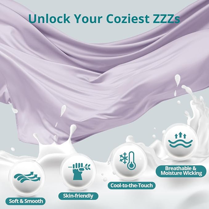 Cooling Pregnancy Pillows for Sleeping, Lavender | Sasttie Maternity Pillow - Image 4