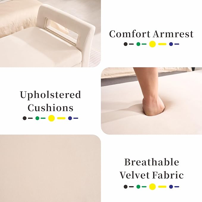 Chifee & Vingol Storage Bench - Image 3