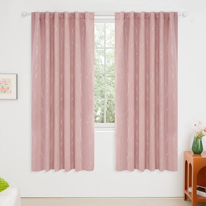 Deconovo Blackout Back Tab Curtains - Image 2