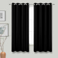KOUFALL 60 Inch Curtains for Bedroom, Grommet Room Darkening Dark Out Heavy by KOUFALL