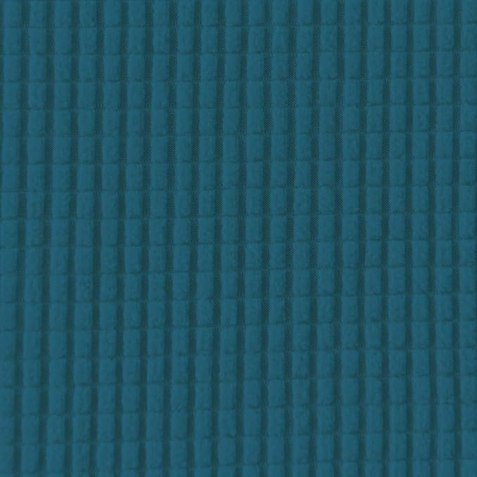 Easy-Going Stretch Oversized Chair Sofa Slipcover 1-Piece Couch Sofa Cover Furniture Protector Soft with Elastic Bottom for Kids Spandex Jacquard Fabric Small Checks Peacock Blue