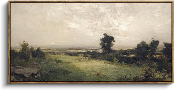 InSimSea Extra Large Framed Vintage Wall Art, Living Room Country Farmhouse by InSimSeaArt