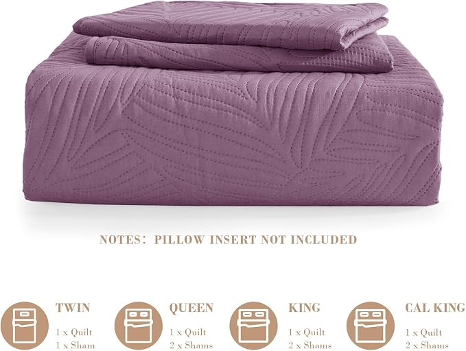 Exclusivo Mezcla California King Quilt Bedding Set, Microfiber Bedspreads | - Image 6