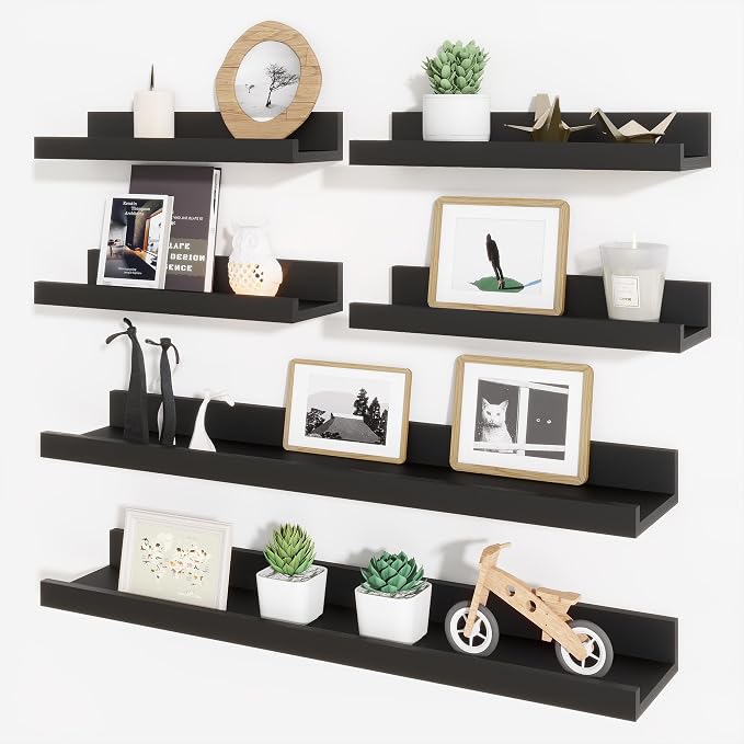 Picture Ledge Shelf, Floating Shelves by Axeman