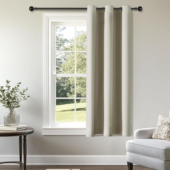 ChrisDowa Small Window Curtains 48 Inches Long by ChrisDowa