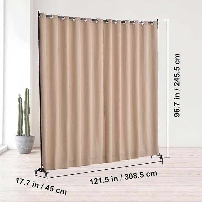VEVOR Room Divider, Portable Panel Room Divider - Image 7