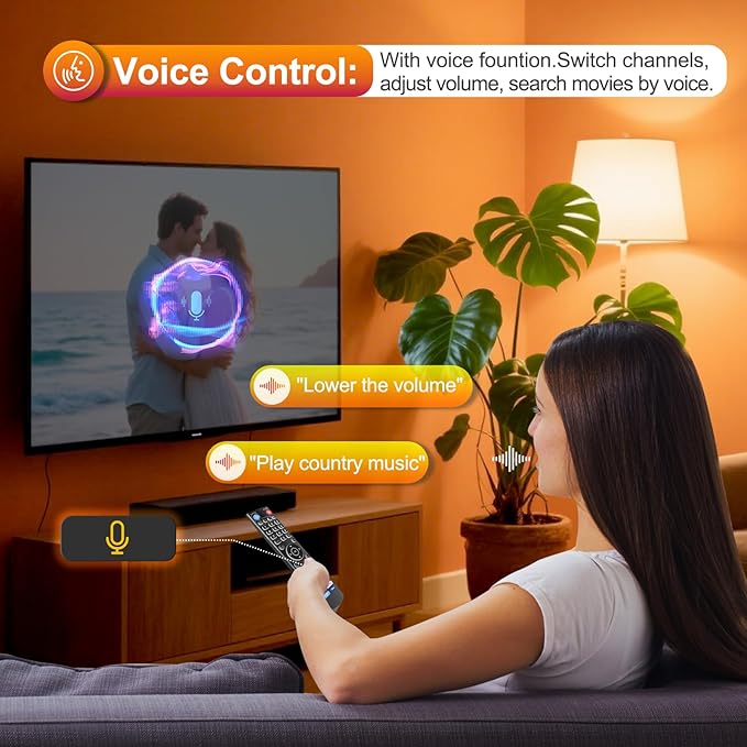 Backlight V5 Pro Voice Remote Control Replacement Compatible for V3 V5 Pro, V3 Plus,Elite Ultra, and Elite Mini