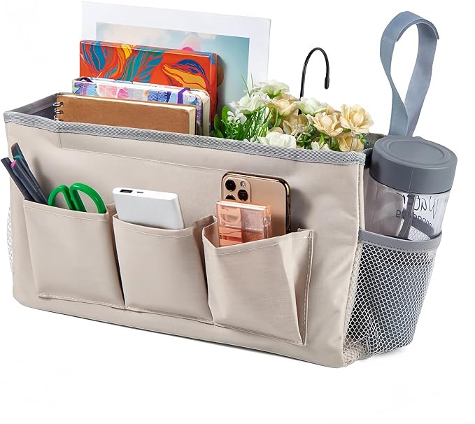 Nightstand Organizer, Bed Caddies, Bedside Caddies Hanging Storage Organizer - Image 6